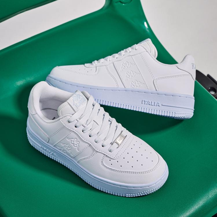 Kappa 女鞋小白鞋女2025新款秋冬简约女士厚底百搭学生运动休闲板鞋