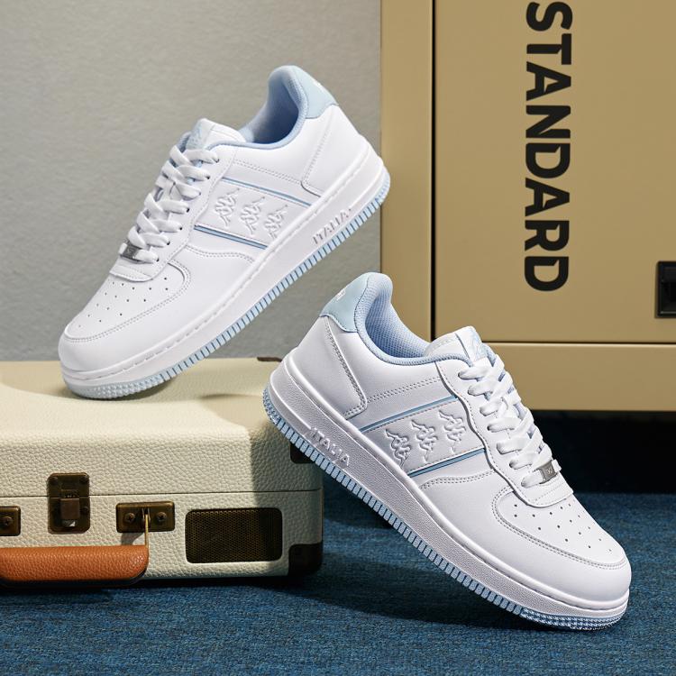 Kappa 情侣厚底小白鞋2025新款爆款秋冬百搭板鞋男女低帮休闲运动鞋