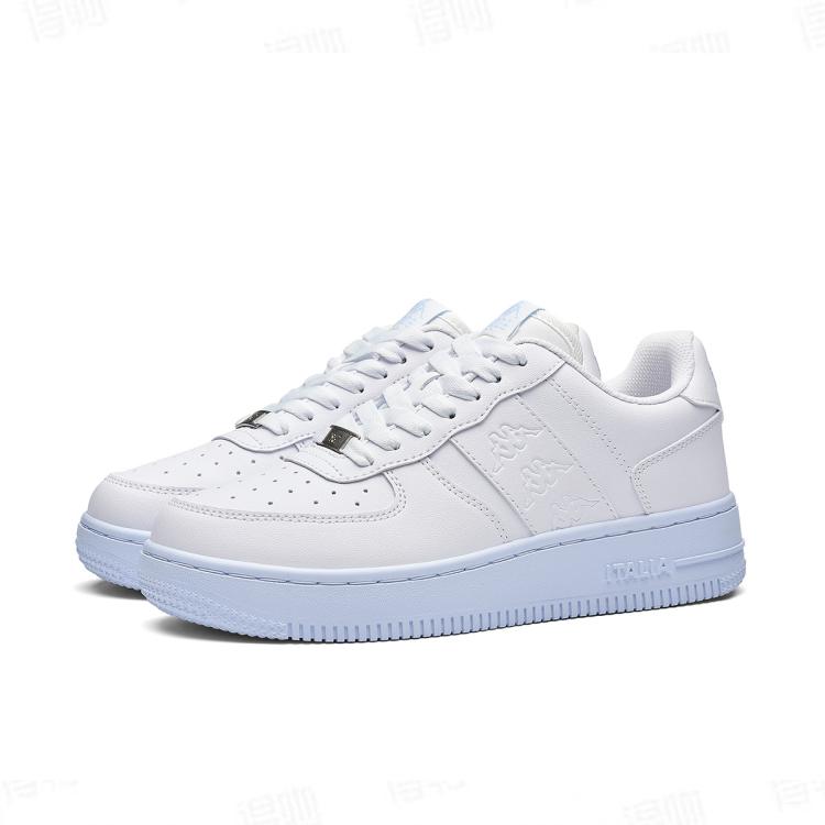 Kappa 女鞋小白鞋女2025新款秋冬简约女士厚底百搭学生运动休闲板鞋