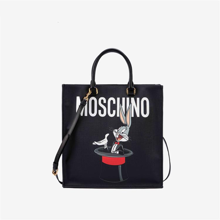 MOSCHINO 兔八哥联名女士购物袋 6920813564307246926