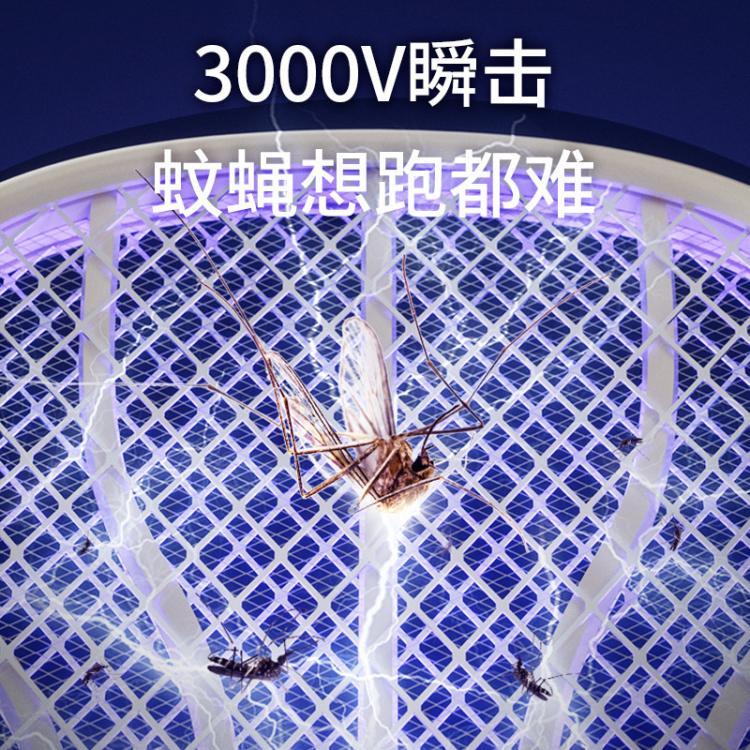 志高 【强力灭蚊 持久续航】充电式LED灯照明驱蚊电蚊拍灭蚊器蚊灯