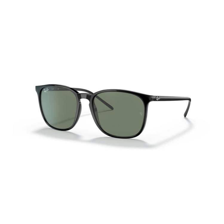 Rayban 雷朋休闲太阳眼镜男女潮流简约女墨镜0rb4387 In Green