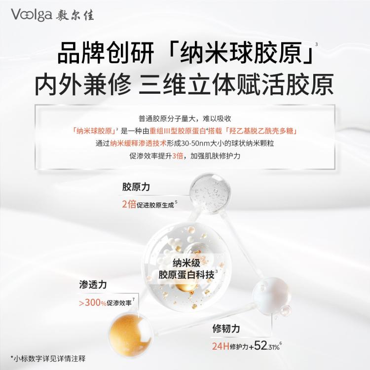 敷尔佳 【钢铁侠面膜】胶原嘭弹乳霜面膜抗皱淡纹提拉紧致补水保湿修护膜 图 4