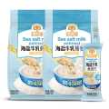 穗格氏 海盐牛乳燕麦片420g*2袋即食谷物营养早餐独立小包牛奶麦片