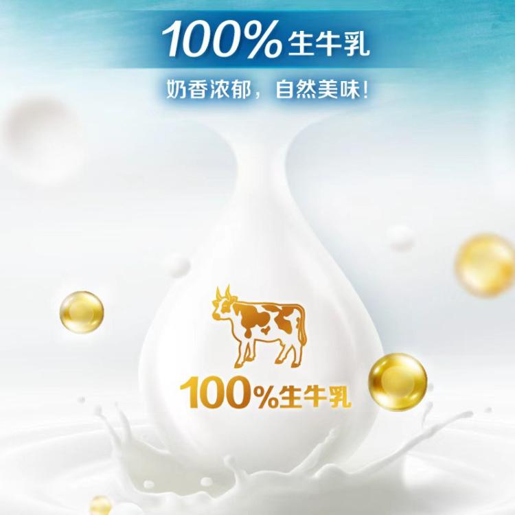 伊利yili 伊利纯牛奶200ml*24盒 甄选奶源 中秋礼 7-8月产 图 5
