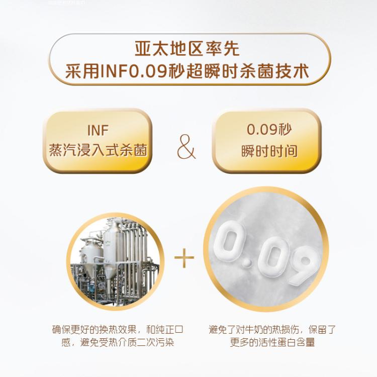悦鲜活 悦鲜活鲜牛奶 巴氏杀菌乳A2-酪蛋白鲜牛奶450ml*5瓶