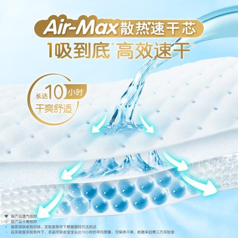 帮宝适 【超值2包】一级帮拉拉裤箱装超薄透气尿不湿尿裤L-4XL 图片 6