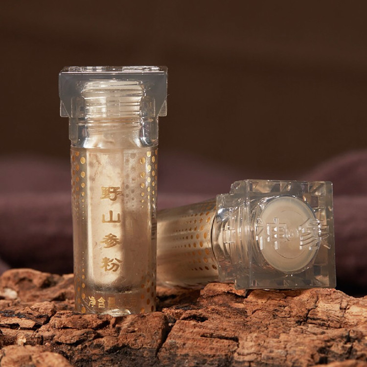 神象野山参粉1克*7份上选15年以上野山参