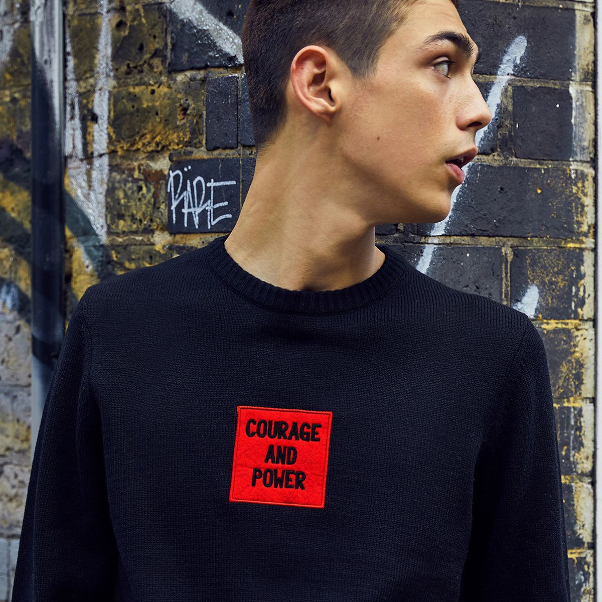 gxg男装专场 时尚潮流圆领男士毛衣