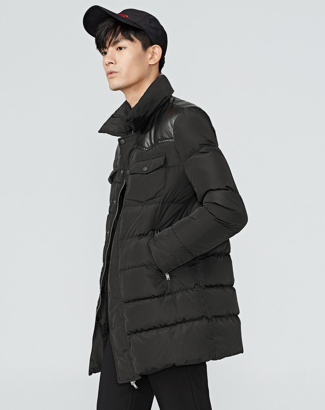 冬装休闲时尚男士羽绒服