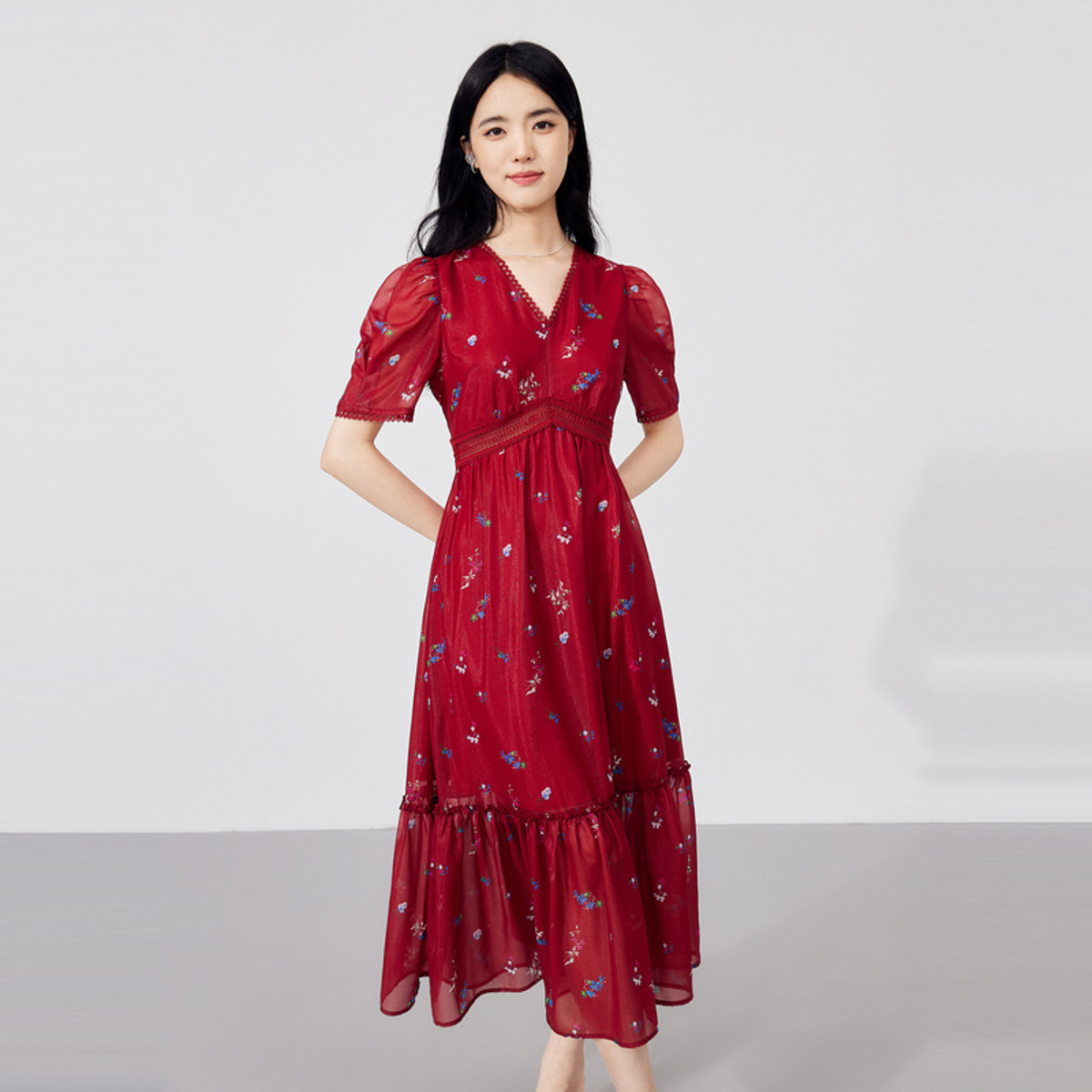 ��ˮ���� ��ʽ����ȹ С������Ƹ�ȹ�� �߼����� ����ȹװ 156Ԫ