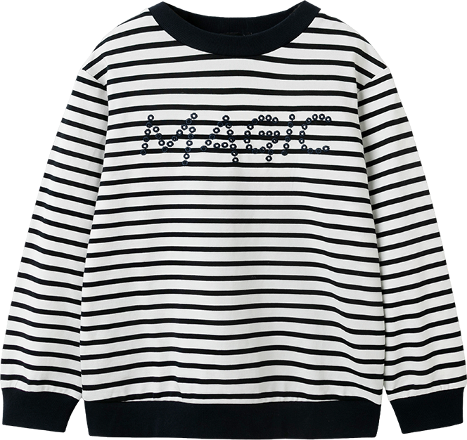 巴拉巴拉 【premium】巴拉巴拉高端线春探秘百搭条纹长袖T恤男 59元