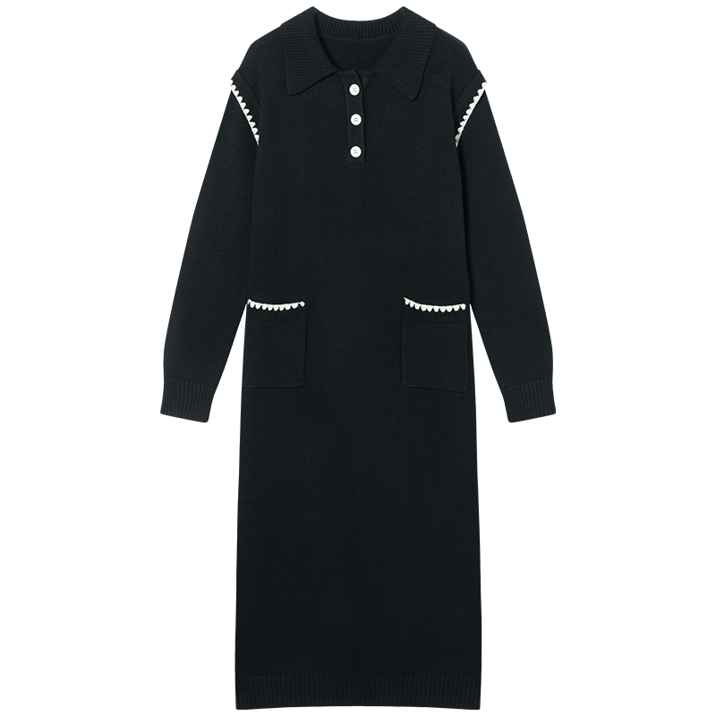 �԰� ��װ����ͨ��ײɫ������POLO��ֱͲȹŮʽ������֯����ȹ 119Ԫ