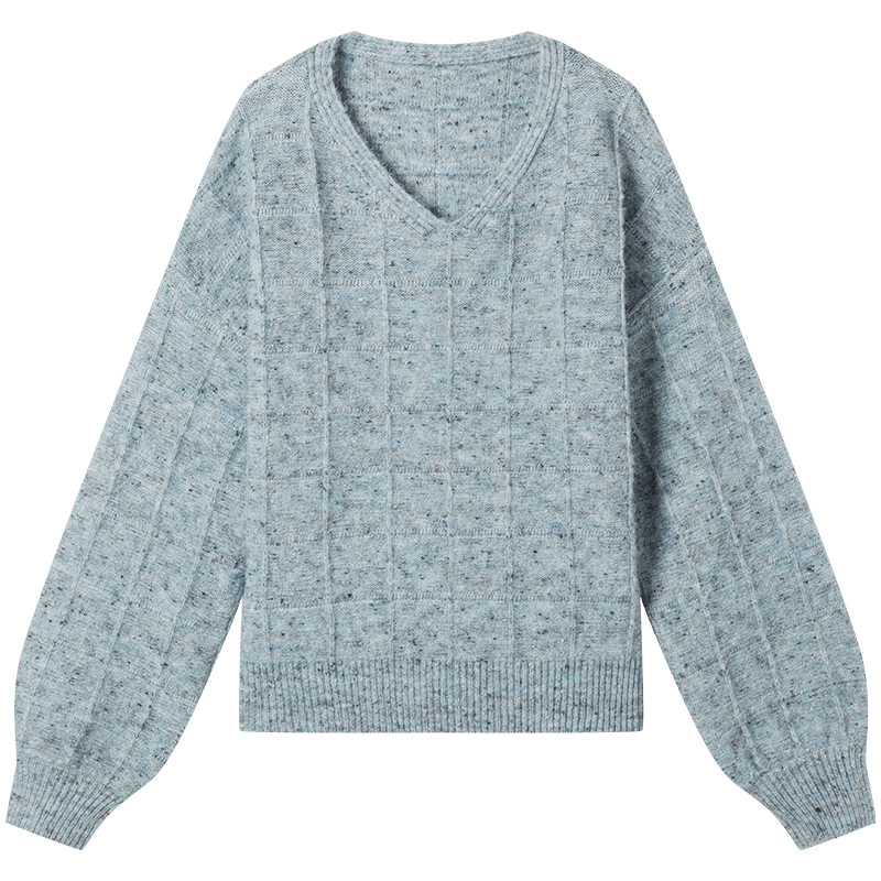 �԰� 2025�ﶬ��ԼV��ʻ�����������������֯��Ůʽ��ͷë�� 49Ԫ