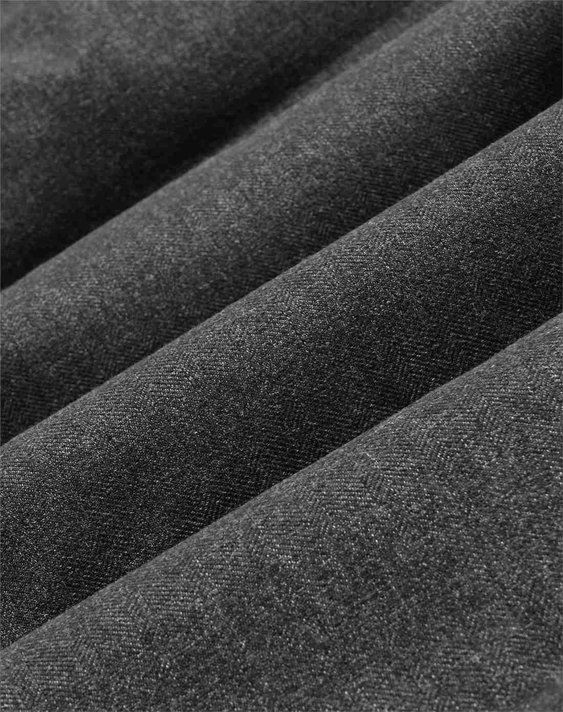 2018年新品 佐丹奴 深花灰色 可机洗90%灰鸭绒可拆毛领连帽中长款羽绒