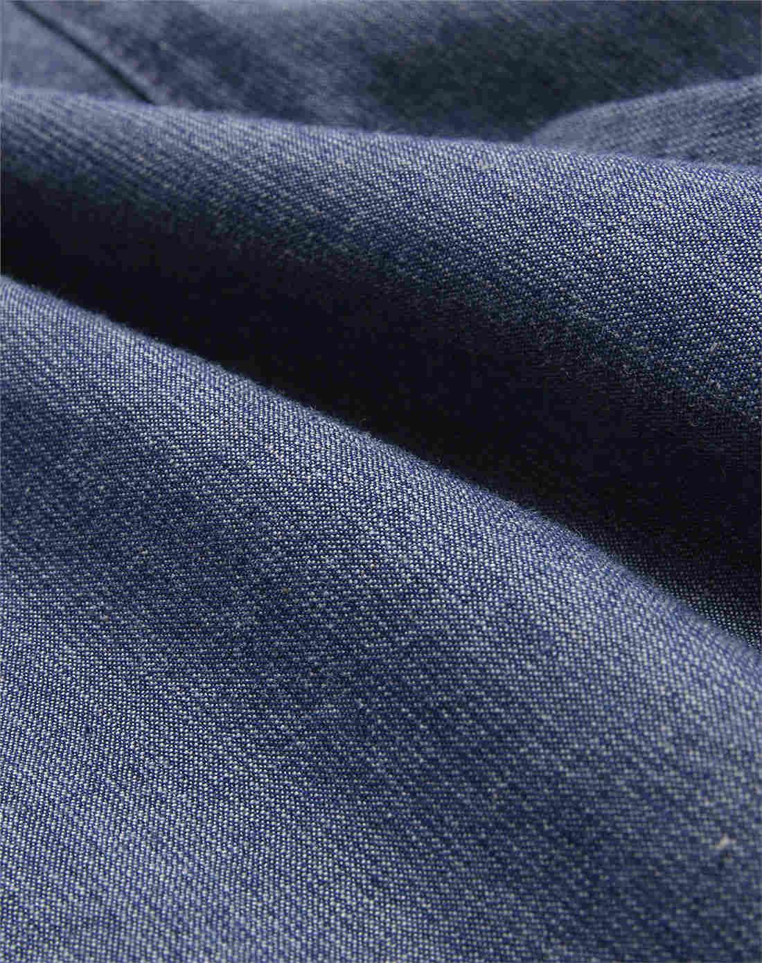 2018年新品 佐丹奴 中蓝色 简约舒适纯棉丹宁布九分牛仔裤女款