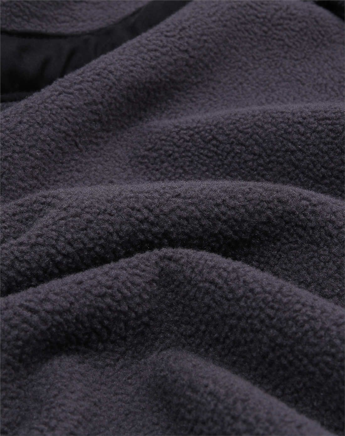 标志黑色 保暖摇粒绒里束腰中长款连帽软壳外套