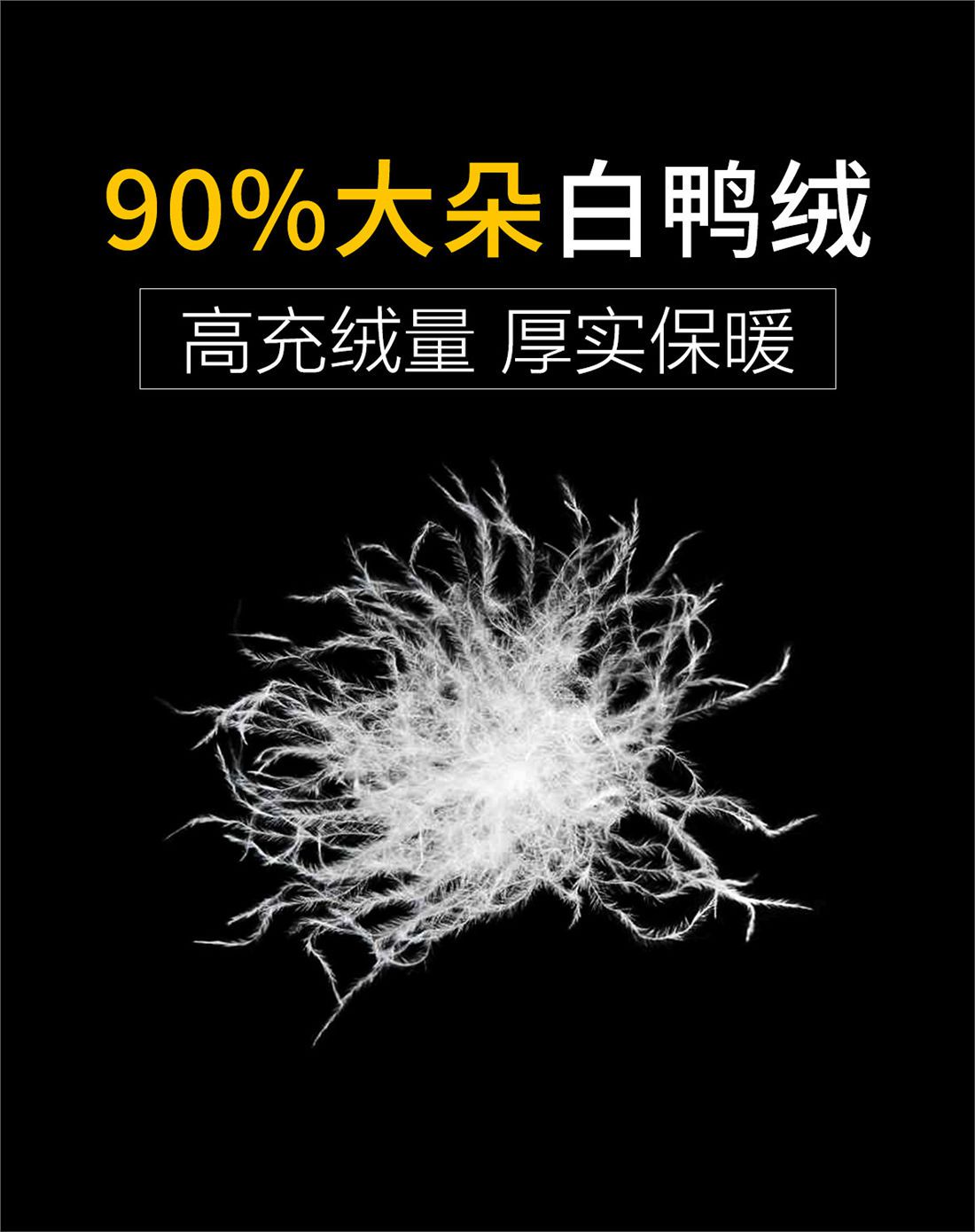 佐丹奴2018年新品 標誌黑色 90%白鴨絨可機洗可卸帽羽絨外套男士羽絨