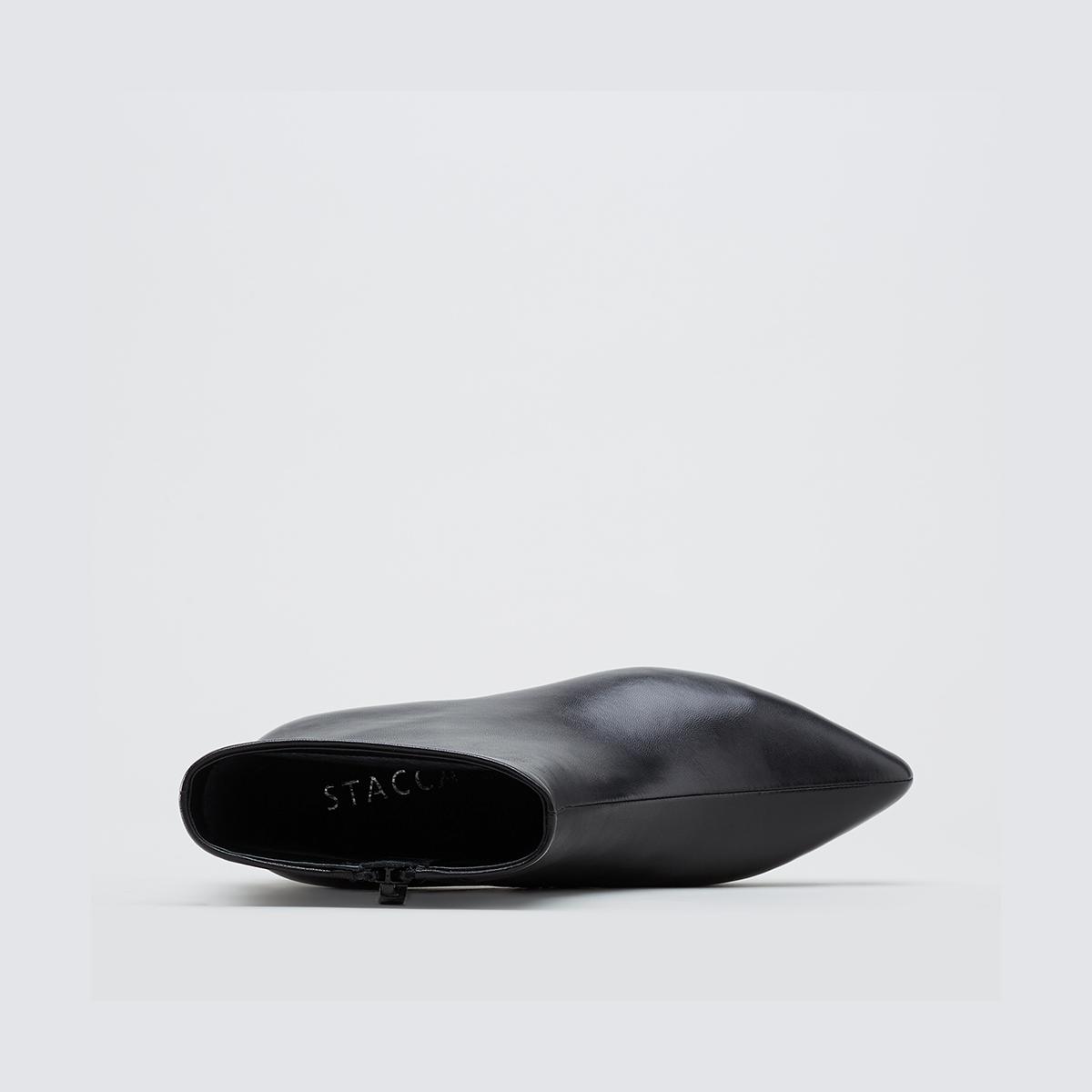 思加图staccato特卖旗舰店 思加图2018冬专柜同款简约尖头羊皮女