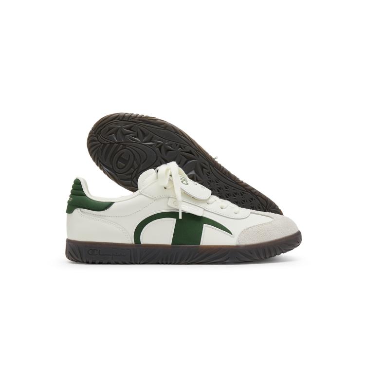 CHAMPION Champion 【品牌直营】德训鞋T头复古经典百搭运动休闲鞋低帮白鞋男