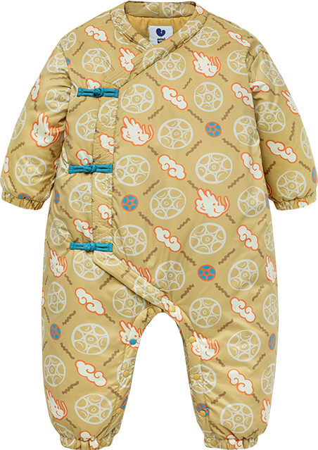 Mini Bala 【非遗联名婴儿连体衣】迷你巴拉巴拉男女童宝宝满月周岁爬服哈衣 79.9元