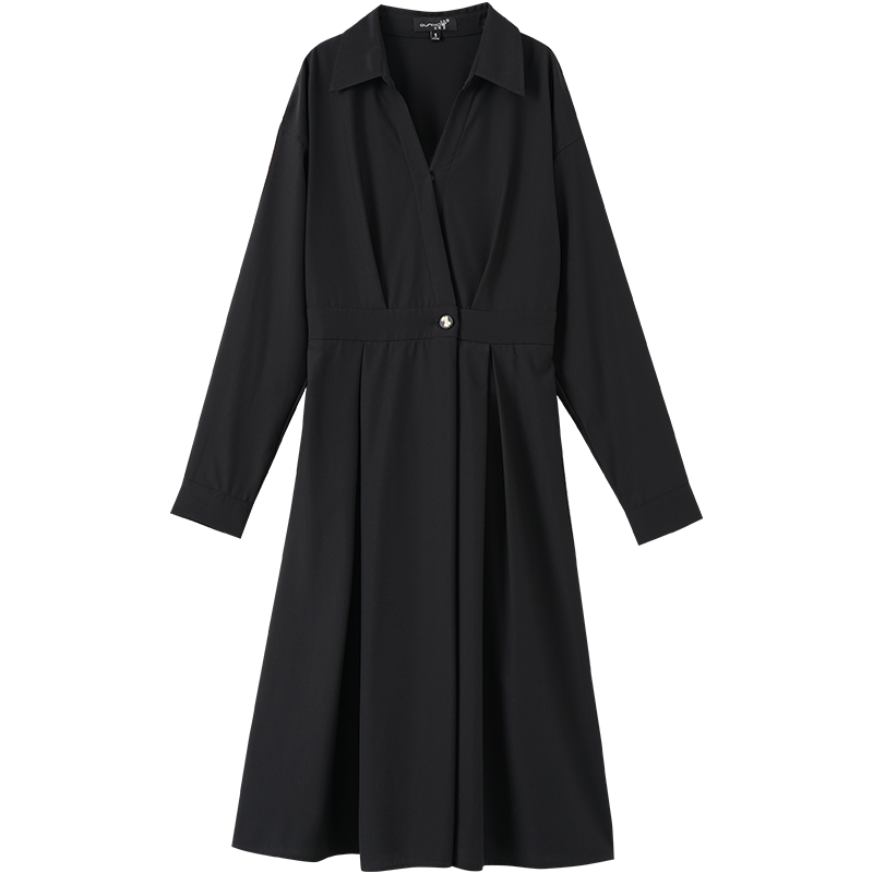 OUNIXUEŷ��ѩ ���뿪ʽ��������ȹ����װͨ�ڰٴ�����ʱ�����ݴ�ɫ����Ůʿȹ��