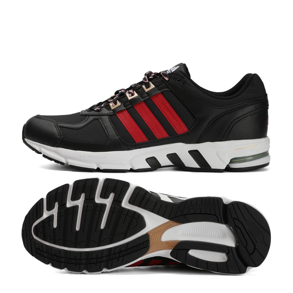 阿迪达斯adidas 2019cny系列 男女款低帮跑步鞋 黑色/红色 44.