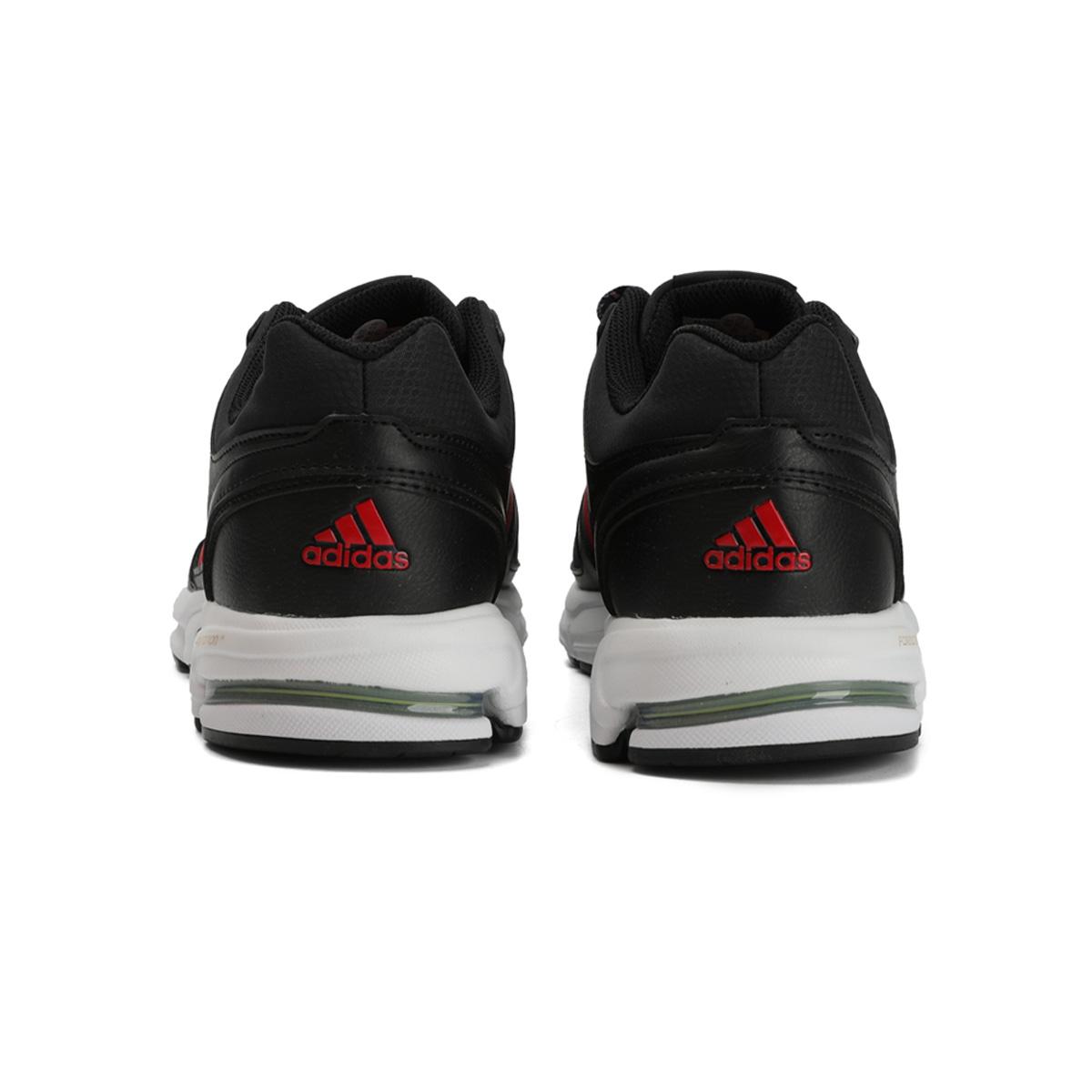 阿迪达斯adidas 2019cny系列 男女款低帮跑步鞋 黑色/红色 44.