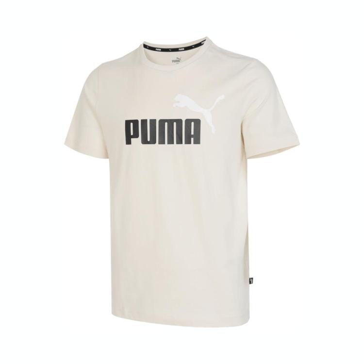 Puma 夏季 舒适百搭休闲 男子短袖t恤 In White