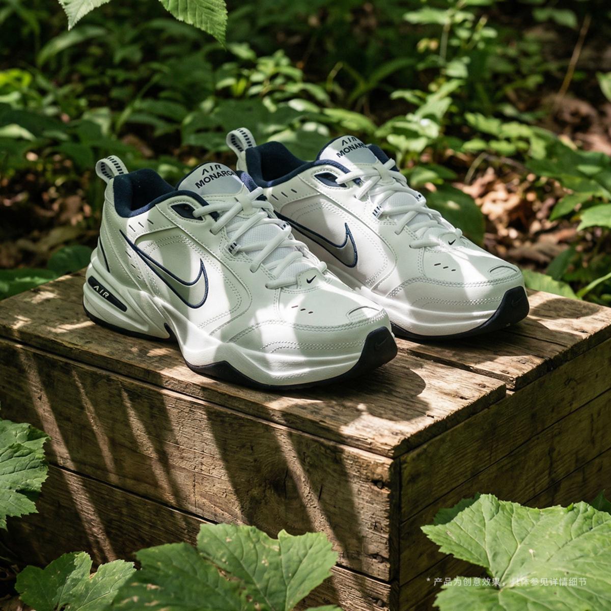 Nike AIR MONARCH 低帮减震复古百搭 中性老爹鞋休闲鞋
