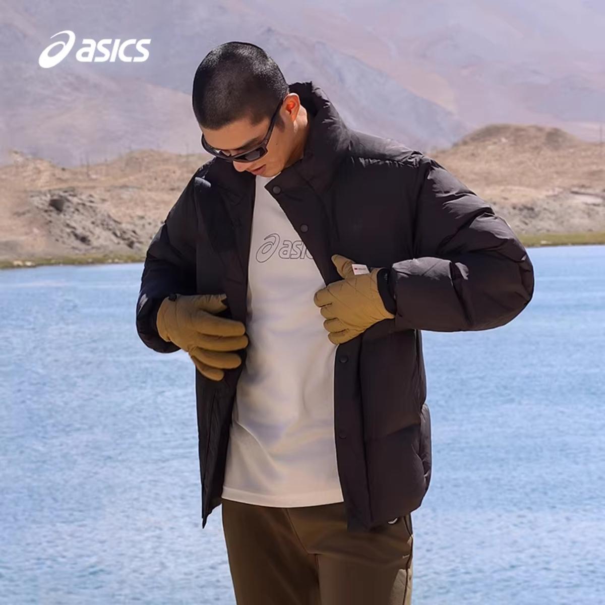 ASICS ���Ӷ̿����޷� ����������ů���� �ڰ���ɫ��ѡ Ѽ�� 600�� 499Ԫ