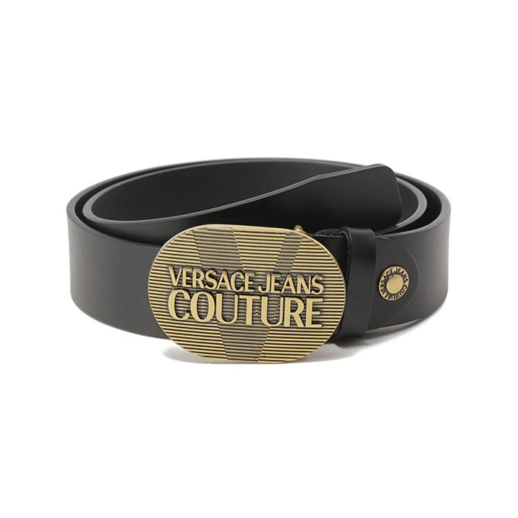 Versace Jeans Couture 男士复古可裁剪皮带腰带4cm 75ya6f33 Zp228 In Multi