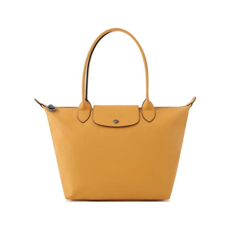 Longchamp 女士中号长柄饺子包通勤包托特包手提单肩包 2605 987 In Burgundy