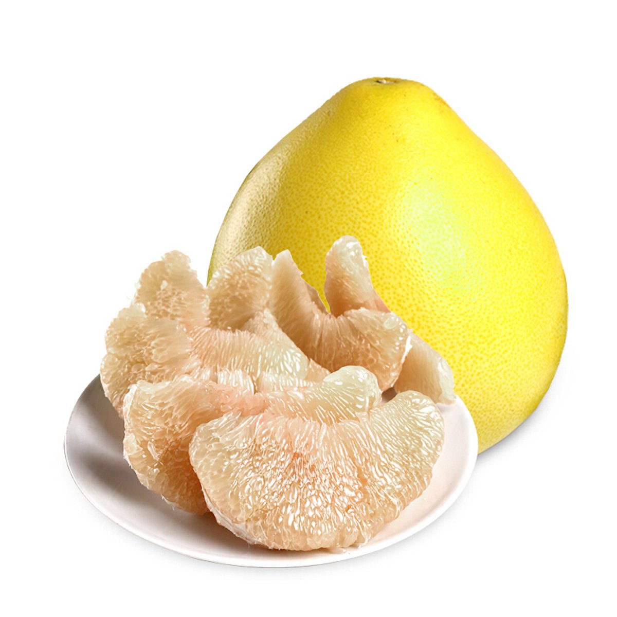 【美瑞源】福建琯溪平和白心蜜柚 白心柚子2个装 (单果800g-1250g)