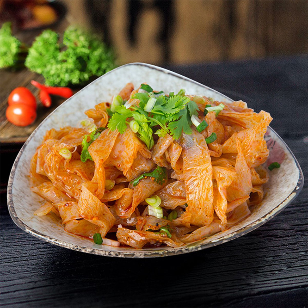 farmbest 【良呈美】魔芋凉皮 混合口味4盒 麻辣 香辣 麻酱 火鸡各1盒