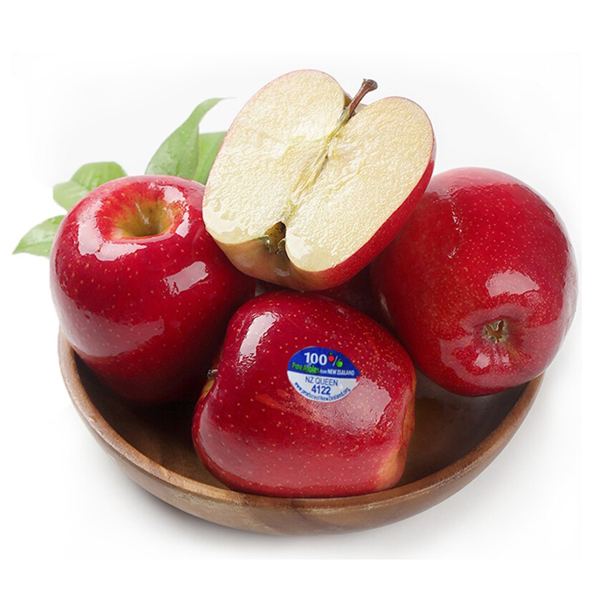 红玫瑰苹果 单果约200g 大果果脆甜无渣红苹果新鲜水果 6个装