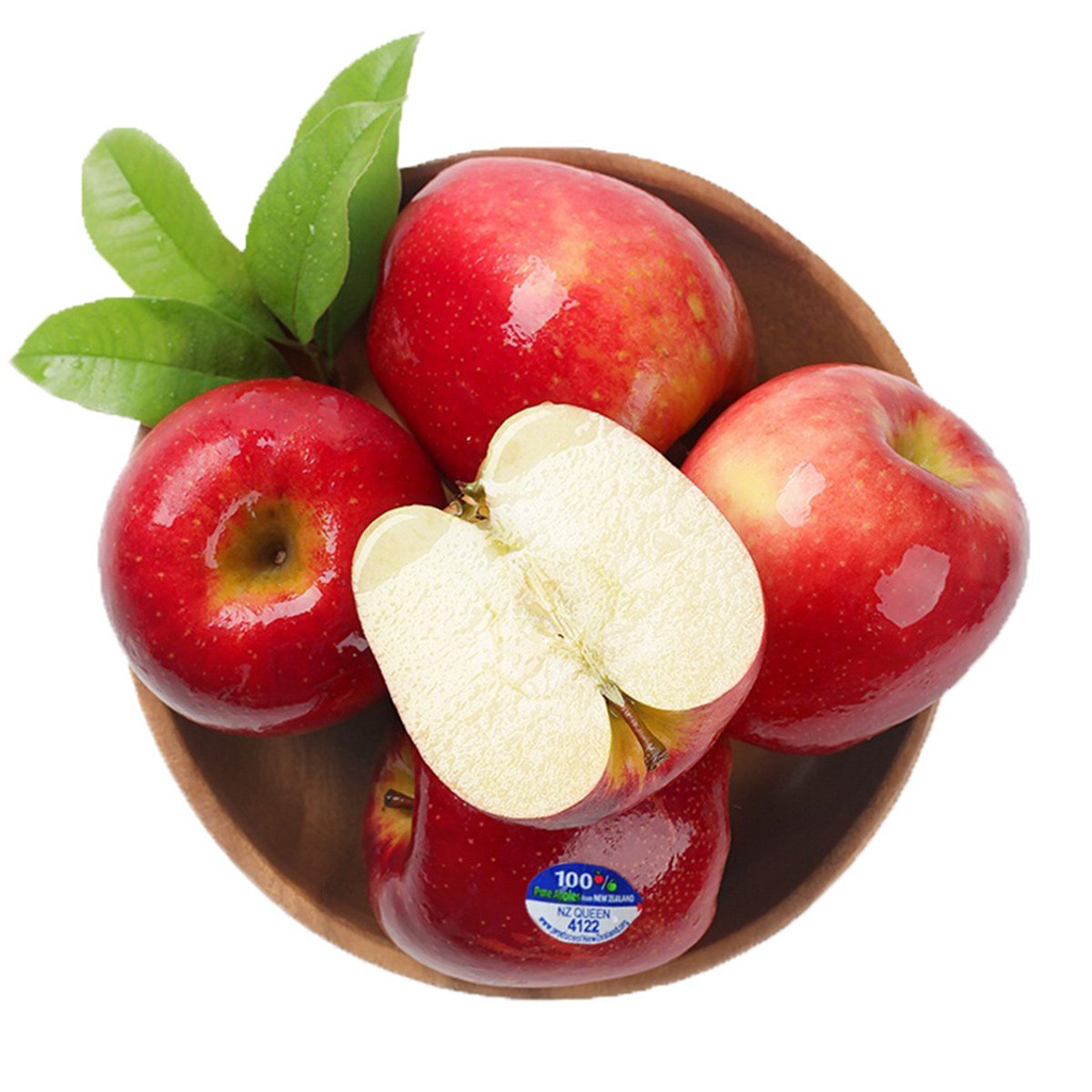 红玫瑰苹果 单果约200g 大果果脆甜无渣红苹果新鲜水果 12个装