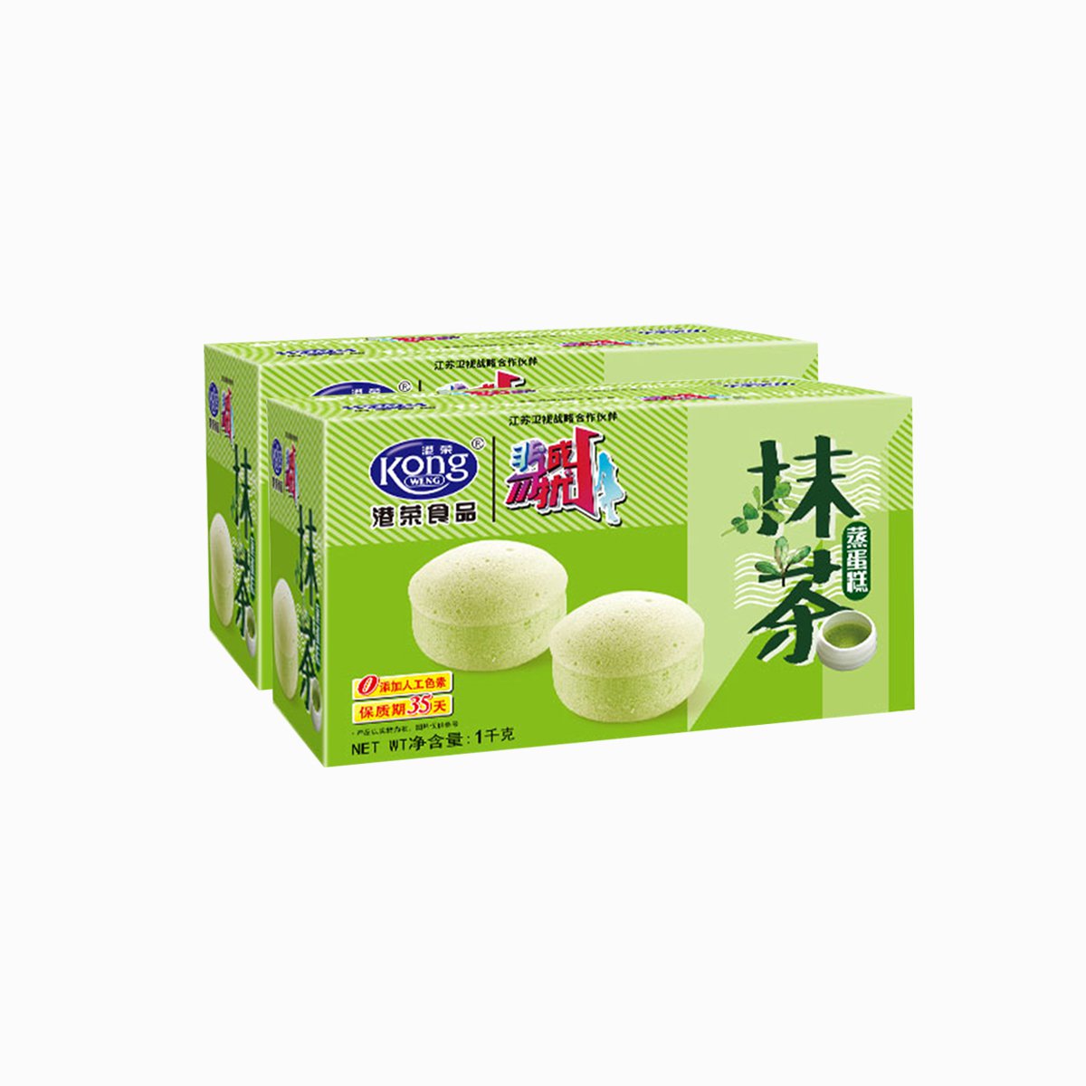 抹茶味 蒸蛋糕 整箱/1kg