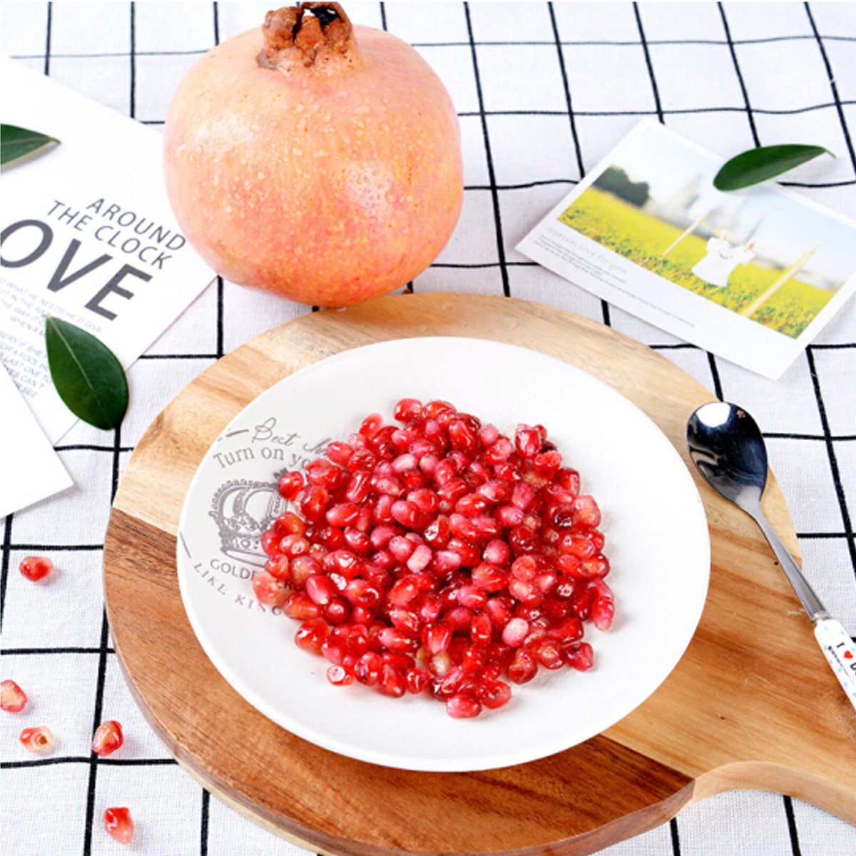 青梅尖 四川会理 突尼斯软籽石榴5斤装 一级果 单