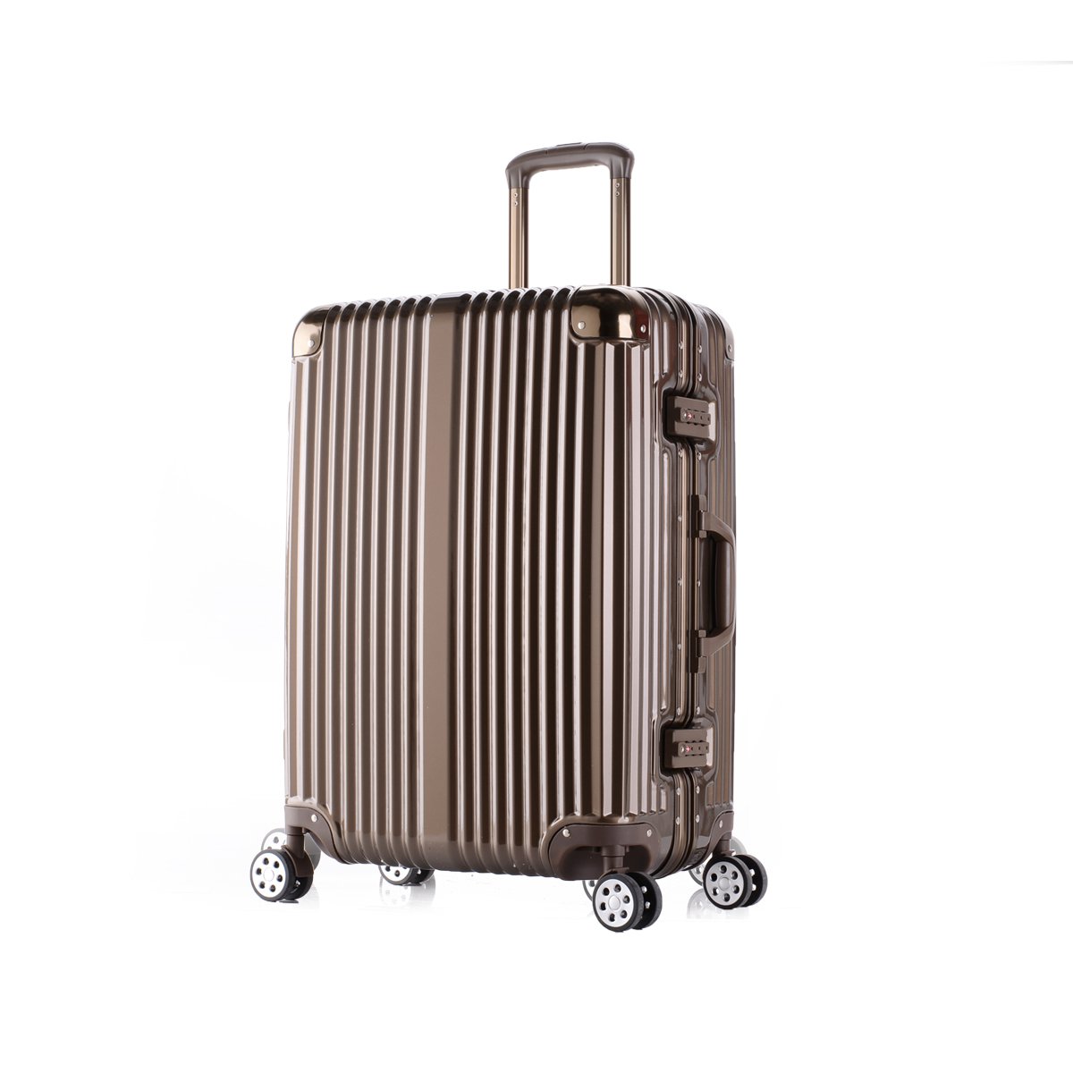 ntnl 大容量铝框行李箱万向轮拉杆箱