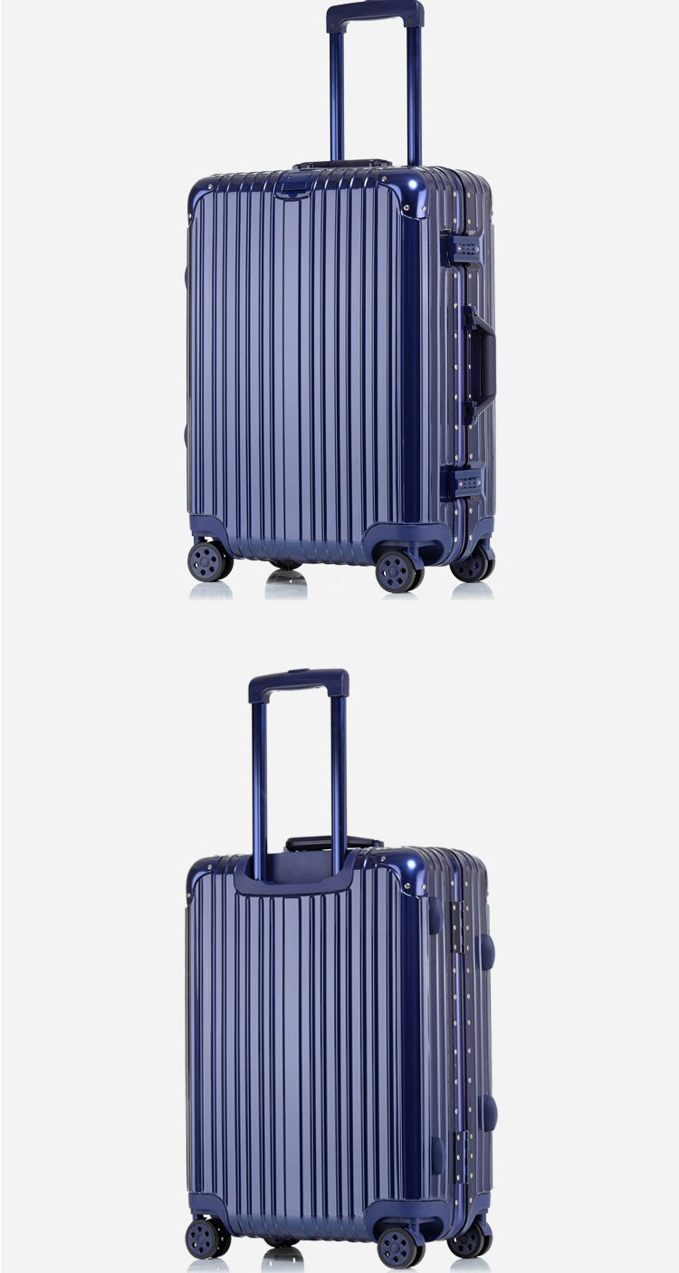 texwood新款铝框密码拉杆箱男女潮万向轮行李箱旅行箱子家庭旅游29寸