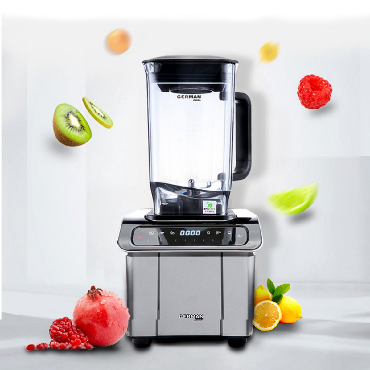 德国宝破壁机 家用全自动和面绞肉厨师机变频静音型料理机豆浆机