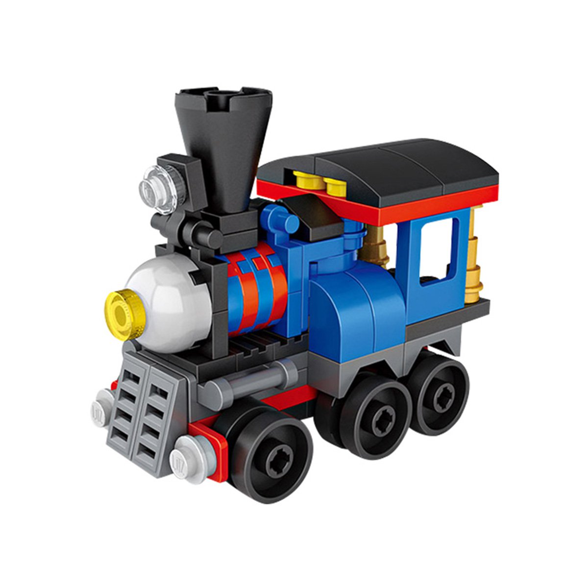 俐智积木旗舰店loz俐智 mini颗粒创意拼插积木 城市奇趣交通工具 彩蛋