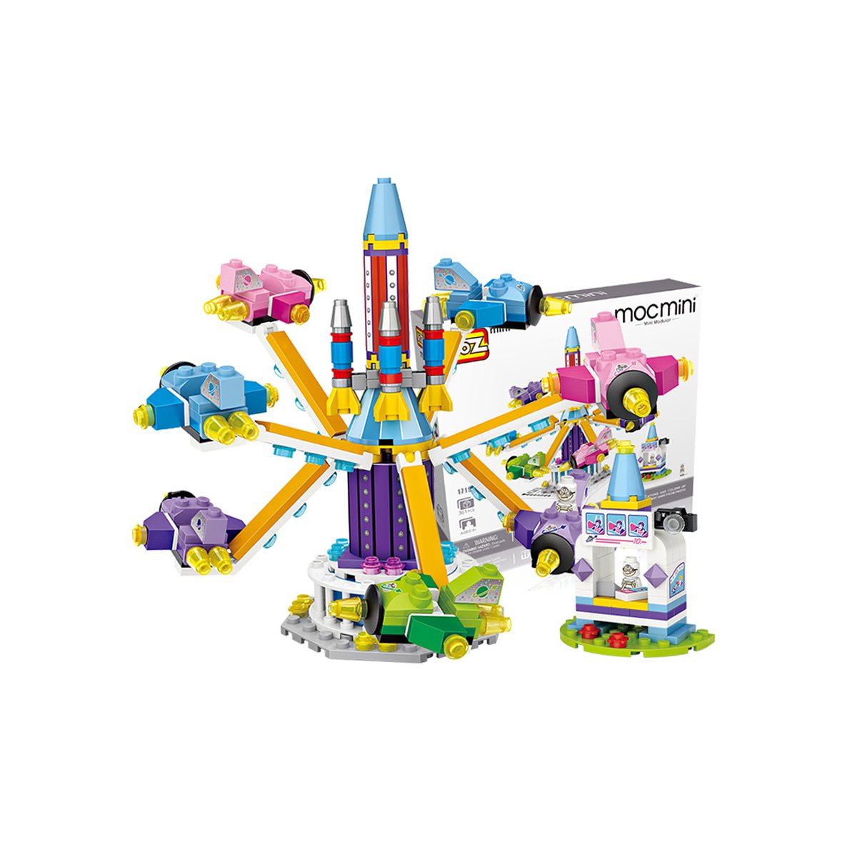 俐智积木旗舰店 loz俐智拼插拼接不兼容乐高积木玩具男孩 韩国梦幻