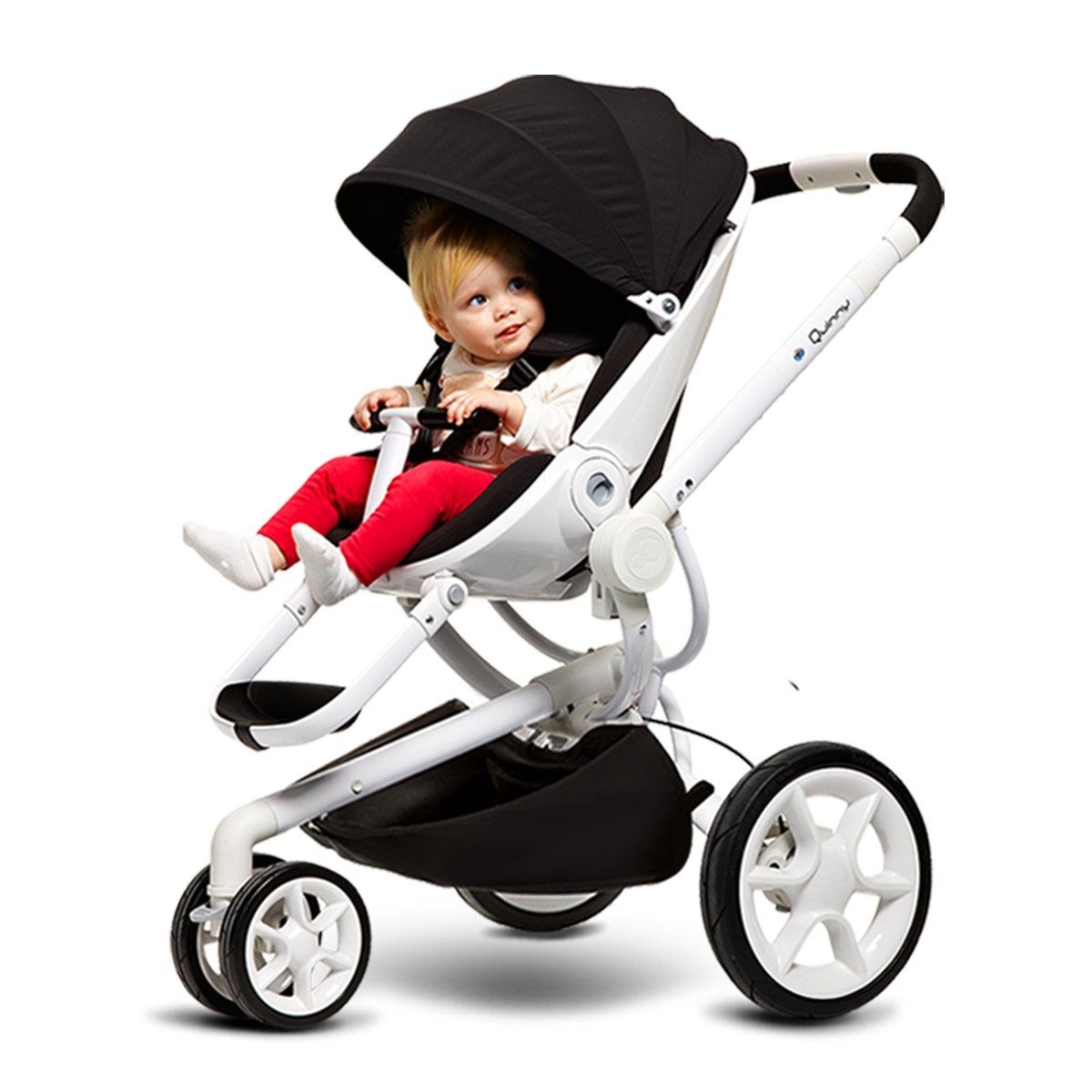 quinny婴儿车 quinny moodd 婴儿推车 可坐可躺高景观轻便可折叠