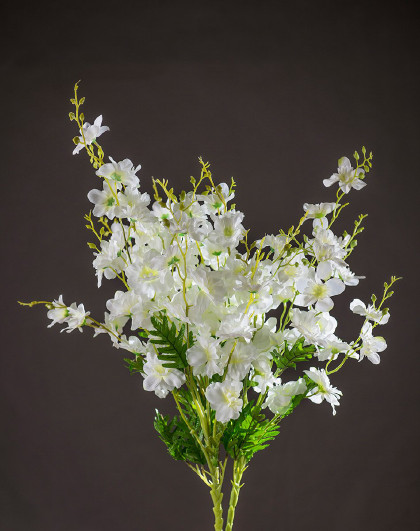 3枝装飞燕草仿真花套装假花绢花客厅装饰花艺花瓶装饰插花