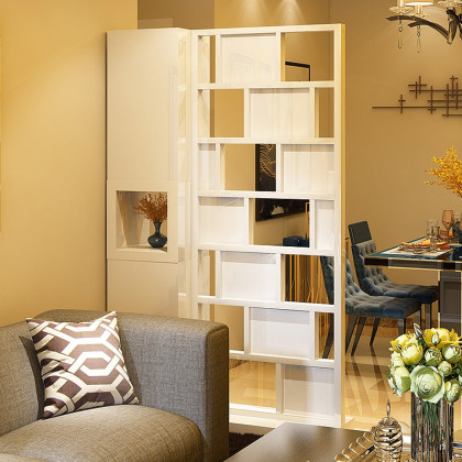 送货上门免费安装现代简约家具 钢琴烤漆时尚屏风储物架 隔断客厅门厅