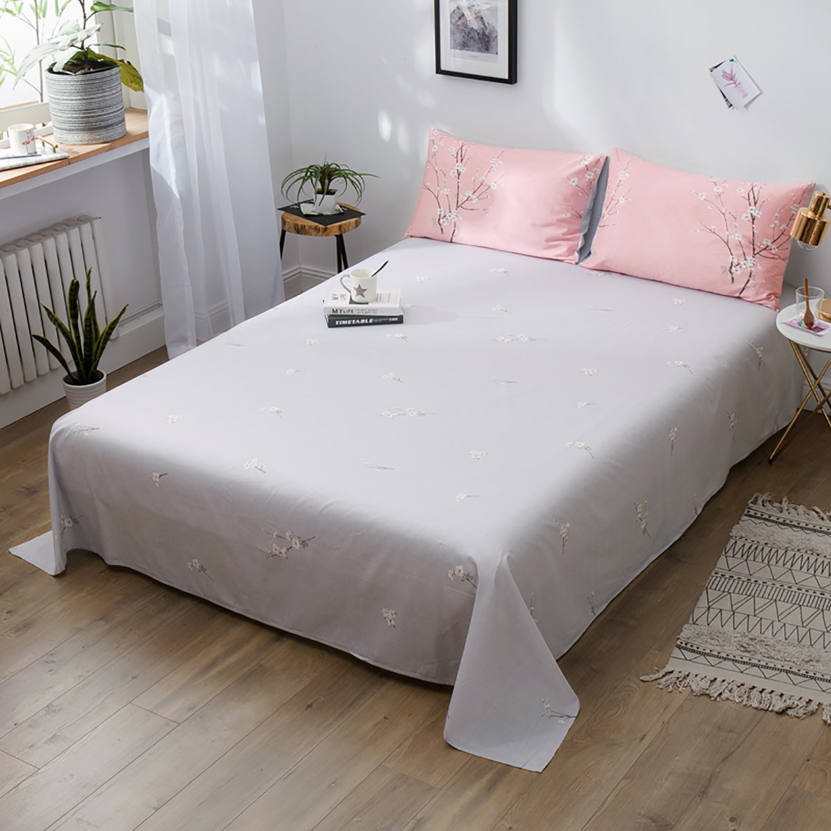 全棉床单单件学生宿舍纯棉双人单人纯棉床单