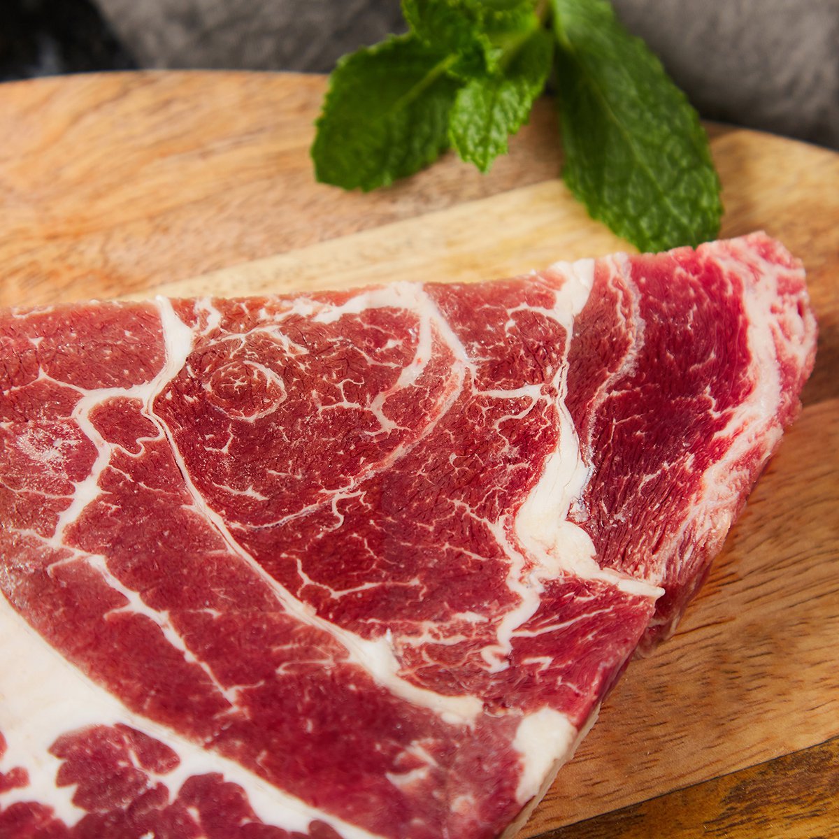 农夫好牛原切美国prime级上脑牛排250g/1盒 生鲜牛肉非腌制