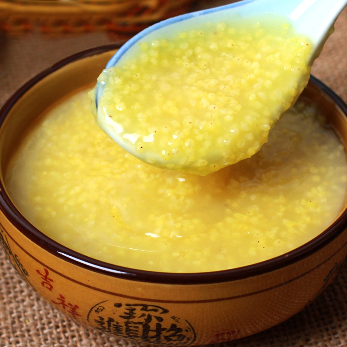 黄小米500g/包农家自产五谷杂粮土特产小米粥小黄米香糯新米早餐茶